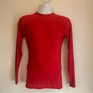 Under Armour Red Long Sleeve Shirt